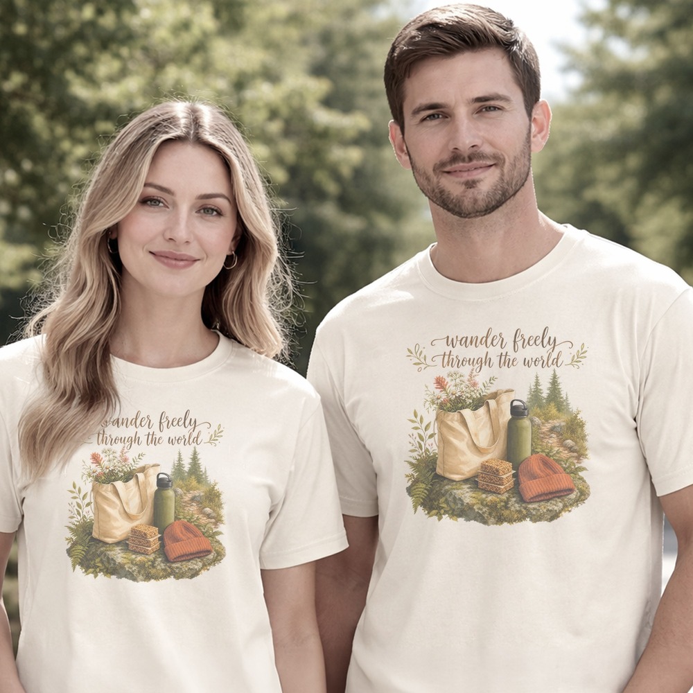 Wander Freely Through the World Trailhead Still Life Tee - Picture 3 of 6